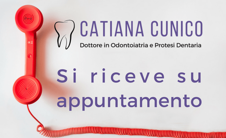 Pagina contatti catianacunico.it